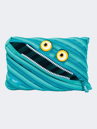 Zipit Wildlings Jumbo Pouch Back To School Pencil Case Blue