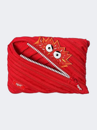 Zipit Talking Monstar Jumbo Pouch Back To School Pencil Case Volt Red