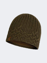 Buff Lifestyle Unisex 120827.859.10.00Knitted & Polar Hat New Helle Tundra Khaki