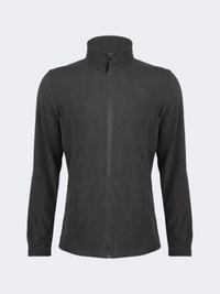 Topten Full Zipper Women Skiing Fleece Jacket Dark Grey