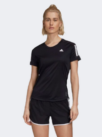 Adidas Own The Run Women Running T-Shirt Black