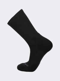 Topten Unisex Ankle High Hiking Socks Black