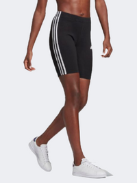 Adidas Essentials 3 Stripes Women Lifestyle Tight Black/White