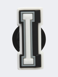 Crocs Letter I Unisex Lifestyle Pins White/Grey/Black