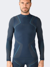 Iron Ic Longsleeve Warm Men Skiing Baselayer Blue