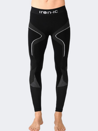 Iron Ic Long Warm Men Skiing Baselayer Black