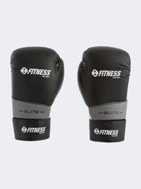 Fitness Factory Boxing Gloves Black/Silver