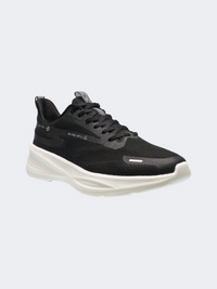 Erke Men Running  Shoes Black/White