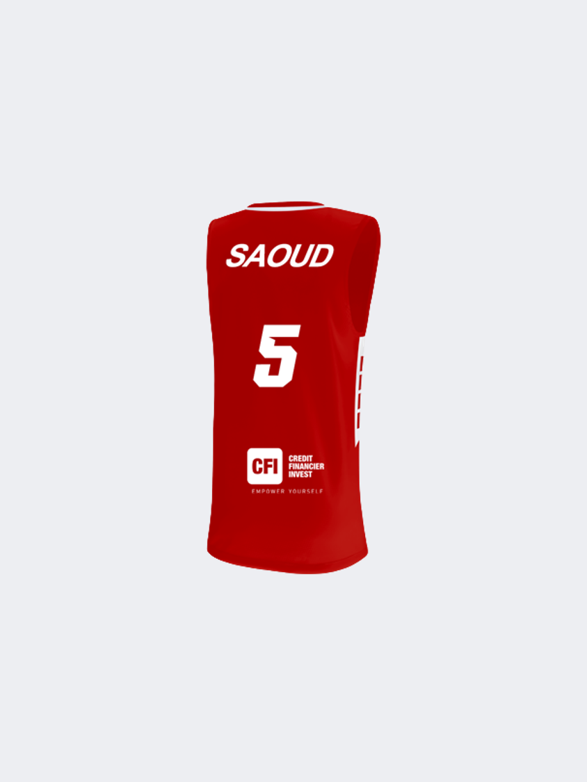 Lebanese National Team Amir Saoud Jersey Unisex Red