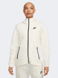 Nike Tech Fleece Women Lifestyle Lifestyle Hoody Pale Ivory/Black
