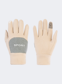 Aln Accessories Winter Skiing Gloves Beige