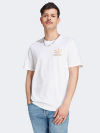 Adidas Graphics Fire Men Original T-Shirt White