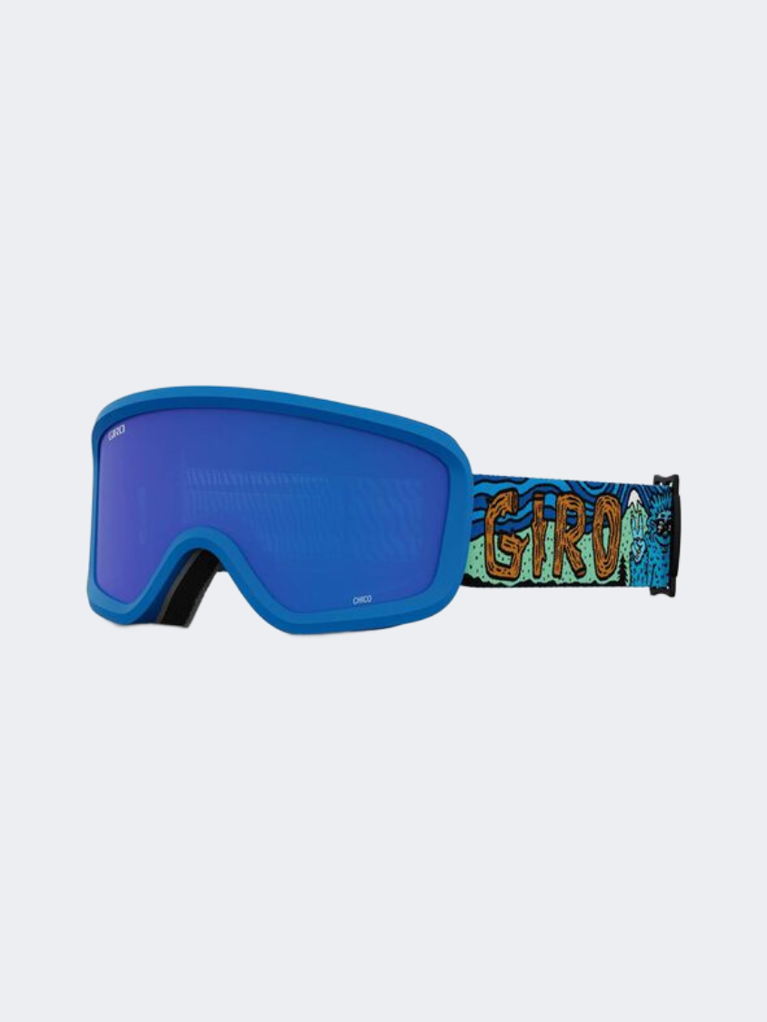 Giro Chico Women Skiing Goggles Blue Shreddy Yeti