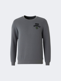 Erke Pullover Men Lifestyle Sweatshirt Grey