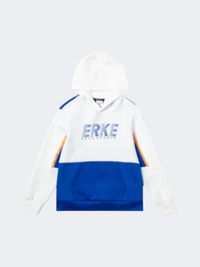 Erke Pullover Kids-Boys Training Hoody White