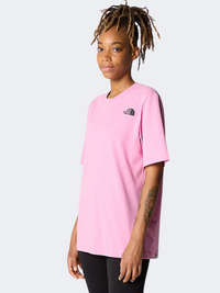 The North Face Relaxed Redbox Women Lifestyle TShirt Orchid Pink