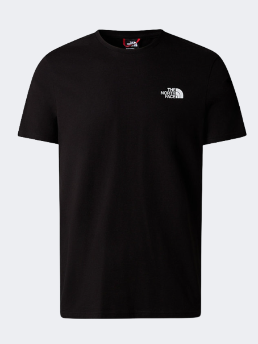 The North Face Collage Men Lifestyle TShirt Black/Summit Gold