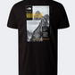 The North Face Collage Men Lifestyle TShirt Black/Summit Gold