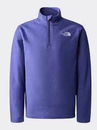 The North Face Teen Glacier Kids Skiing Fleece Cave Blue
