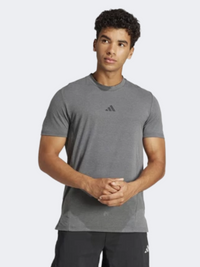 Adidas Designed For Training Workout Men T-Shirt Dgh Solid Grey