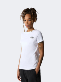 The North Face Redbox Slim Women Lifestyle T-Shirt White/Black