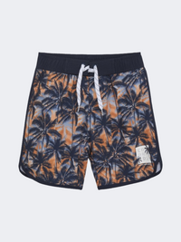 Color Kids Cool Boys Beach Swim Short Tangerine