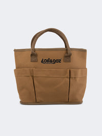 Oil And Gaz Stylish And Spacious Women Lifestyle Bag Khaki