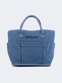 Oil And Gaz Stylish And Spacious Women Lifestyle Bag Blue