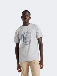 New Balance Essentials Graphic Men Lifestyle T-Shirt Athletic Grey