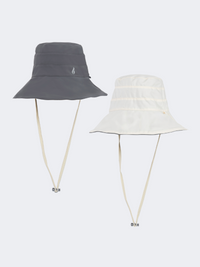 Oil And Gaz Convertible Beach Hat Dark Grey