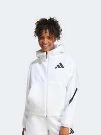 Adidas Z N E Women Sportswear Hoody White