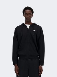 New Balance Essentials Logo French Terry Men Lifestyle Hoody Black/White
