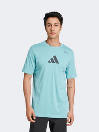 Adidas All Gym Category Graphic Men Training T-Shirt Mint Ton
