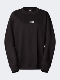The North Face Essential Oversized Women Lifestyle Sweatshirt Black
