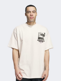 Adidas Anthony Edwards Graphic Men Basketball T-Shirt Cloud White