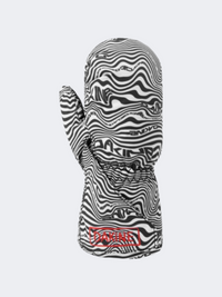 Dakine Brat T2 Kids Skiing Gloves Waves/Black/White