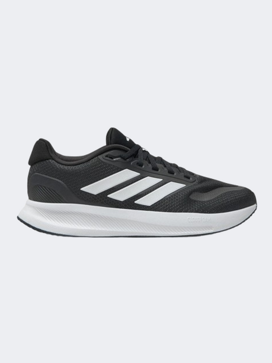 Adidas Runfalcon 5 Men Running Shoes Black/White