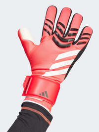Adidas Predator League Unisex Football Gloves Red/Black/White