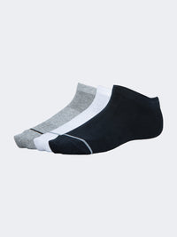 Oil And Gaz Soft 3 Pack Kids Lifestyle Socks Grey/White/Navy