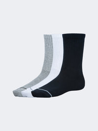 Oil And Gaz Soft 3 Pack Unisex Lifestyle Socks Grey/White/Navy
