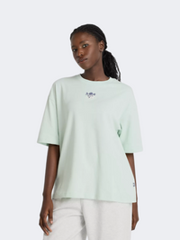 New Balance Athletics Flower Women Lifestyle T-Shirt Clay Ash