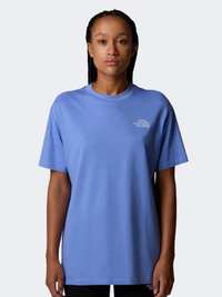 The North Face Essential Oversized Women Lifestyle T-Shirt Virtual Blue