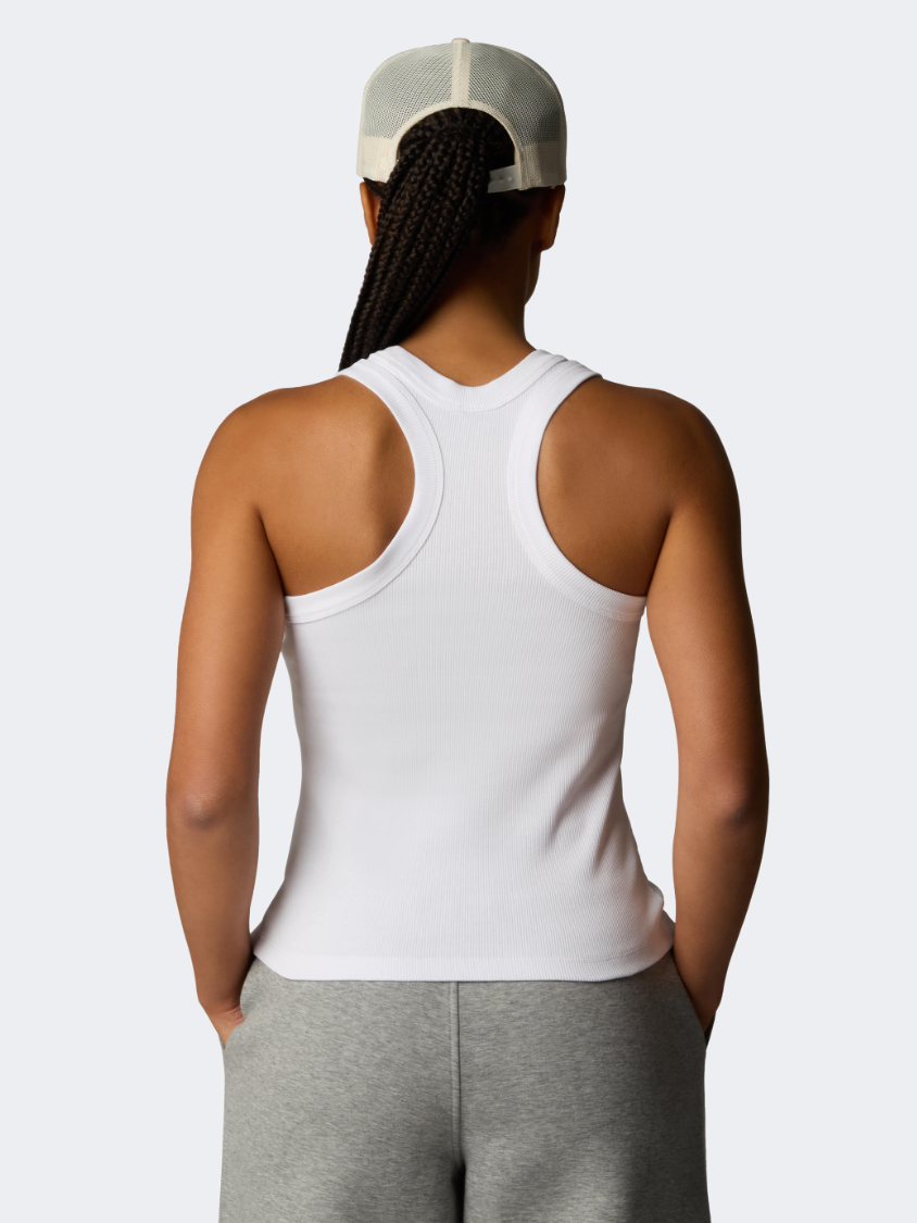 The North Face Slim Rib Women Lifestyle Tank White