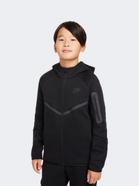 Nike Sportswear Tech Fleece Boys Lifestyle Hoody Black