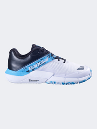 Babolat Movea 2 Men Padel Shoes White/Cyan Blue