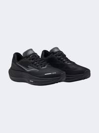 Erke Men Running Shoes Black/Charcoal