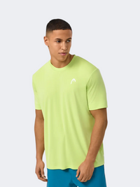 Head Slice Ii Men Padel T-Shirt Lightlime