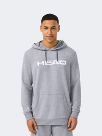 Head Club Original Men Padel Hoody Grey Melange