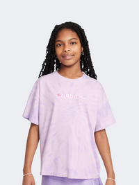 Nike Sportswear Adapt Tweens Gs-Girls Lifestyle T-Shirt Doll/Hydrangeas