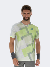 Lotto Tech D1 Men Tennis T-Shirt Light Gray
